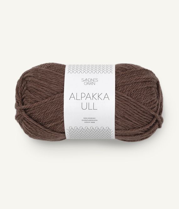 Hovedbilde Alpakka Ull 3571 Brown